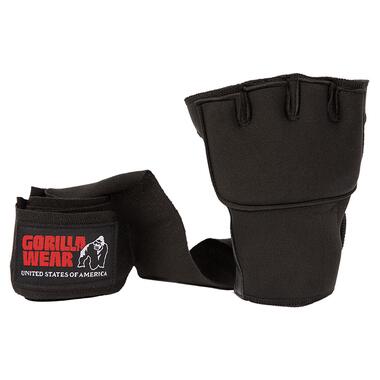 Рукавички Gorilla Wear Gel Glove Wraps S/M Чорно-білий (37369013) фото №4