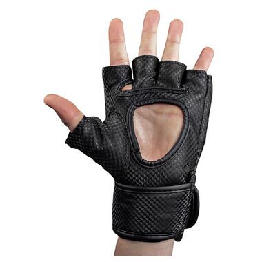 Рукавички Gorilla Wear Manton MMA Gloves L/XL Чорно-білий (37369009) фото №5