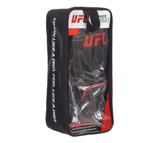 Боксерські рукавички UFC Myau Thai Style UHK-69680 14oz Чорний (37512011) фото №8
