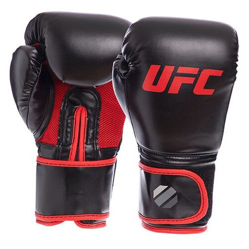 Боксерські рукавички UFC Myau Thai Style UHK-69680 14oz Чорний (37512011) фото №1