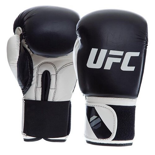 Рукавички боксерські UFC Pro Compact UHK-75004 S/M Біло-чорний (37512001) фото №1