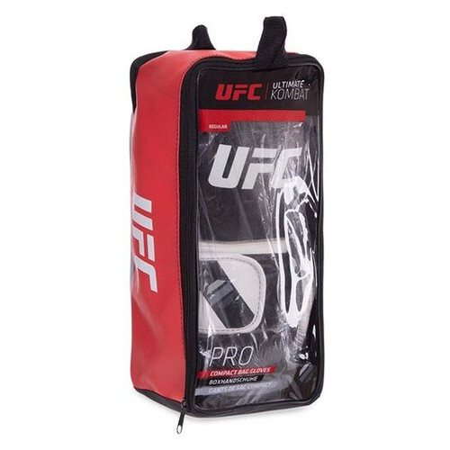 Рукавички боксерські UFC Pro Compact UHK-75004 S/M Біло-чорний (37512001) фото №5