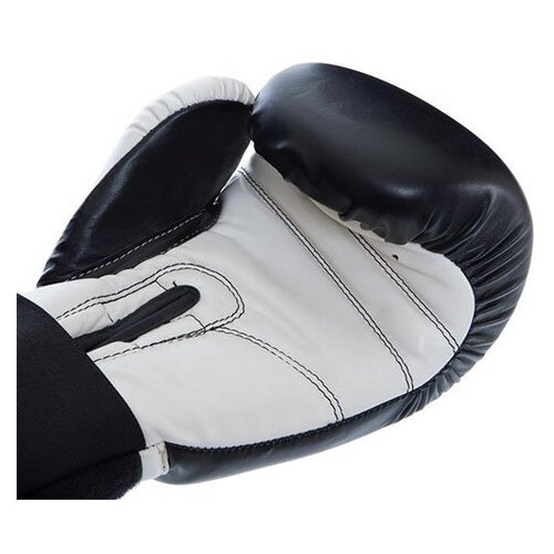 Рукавички боксерські UFC Pro Compact UHK-75004 S/M Біло-чорний (37512001) фото №4