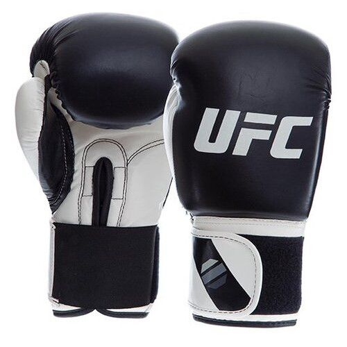 Рукавички боксерські UFC Pro Compact UHK-75005 L Біло-чорний (37512002) фото №1