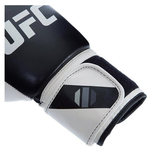 Рукавички боксерські UFC Pro Compact UHK-75005 L Біло-чорний (37512002) фото №3