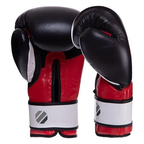 Боксерські рукавички UFC Pro Training UHK-69989 12oz Червоно-чорний (37512015) фото №2