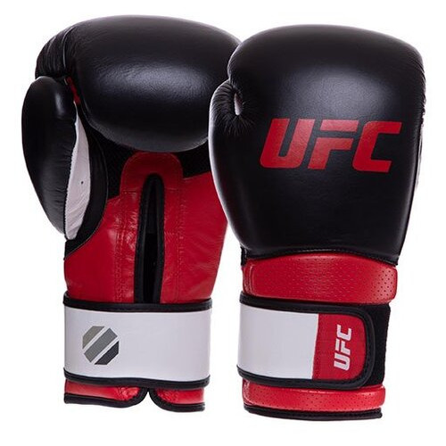 Боксерські рукавички UFC Pro Training UHK-69989 12oz Червоно-чорний (37512015) фото №1