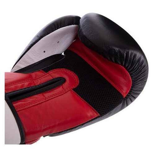 Боксерські рукавички UFC Pro Training UHK-69989 12oz Червоно-чорний (37512015) фото №4