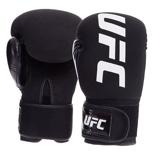 Рукавички боксерські UFC Pro Washable UHK-75007 S/M Чорний (37512018) фото №1