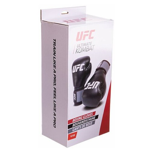 Боксерські рукавички UFC Boxing UBCF-75180 12oz Чорний (37512026) фото №5