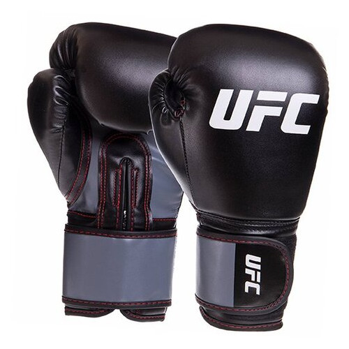 Боксерські рукавички UFC Boxing UBCF-75180 12oz Чорний (37512026) фото №1