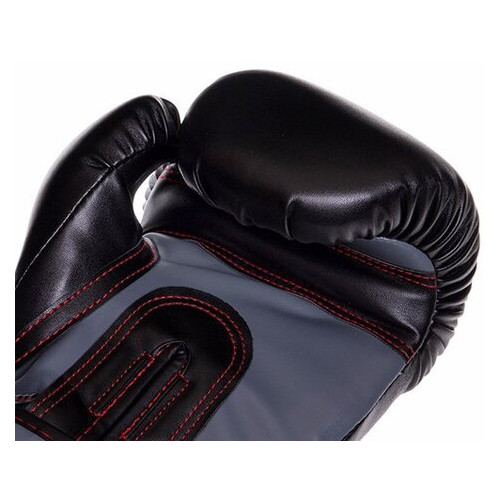 Боксерські рукавички UFC Boxing UBCF-75180 12oz Чорний (37512026) фото №4
