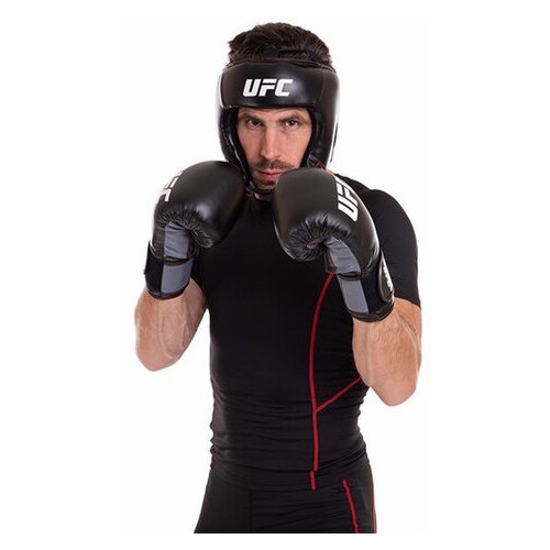 Боксерські рукавички UFC Boxing UBCF-75181 14oz Чорний (37512027) фото №8