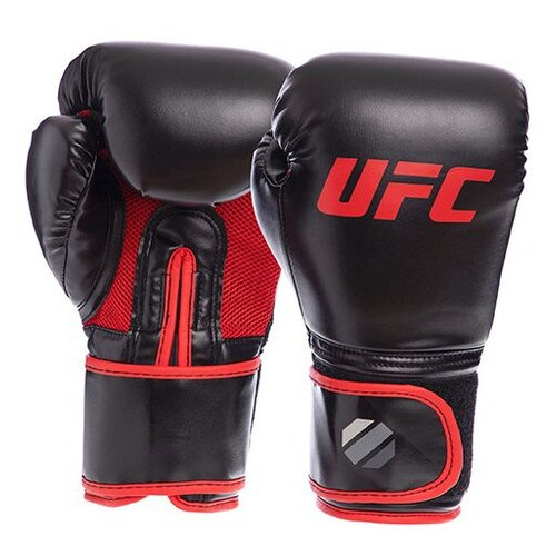 Боксерські рукавички UFC Myau Thai Style UHK-75125 10oz Чорний (37512031) фото №1