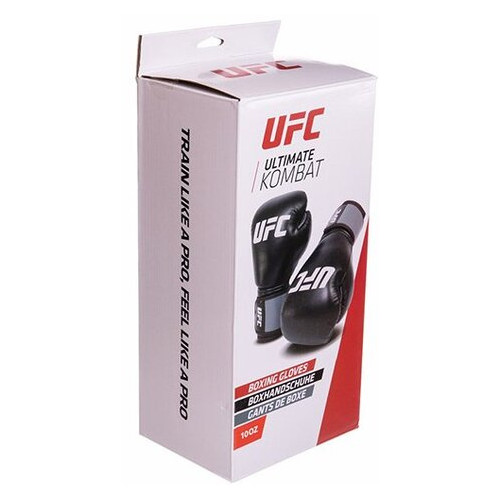 Боксерські рукавички UFC Boxing UBCF-75605 10oz Чорний (37512028) фото №5