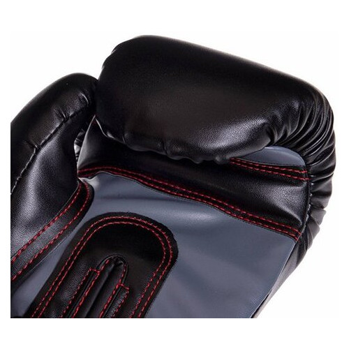 Боксерські рукавички UFC Boxing UBCF-75605 10oz Чорний (37512028) фото №4