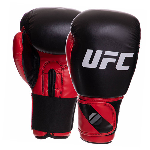 Рукавички боксерські UFC Pro Compact UHK-69999 L Червоно-чорний (37512059) фото №1
