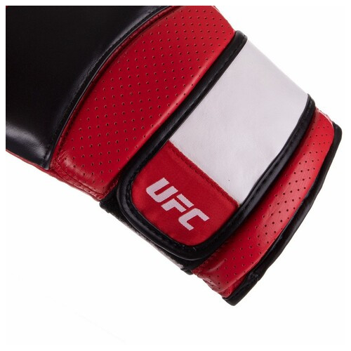 Рукавички боксерські UFC Pro Training UHK-69992 18oz Червоно-чорний (37512075) фото №3