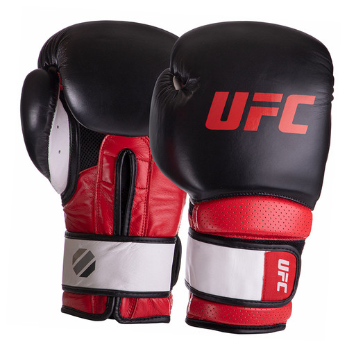 Рукавички боксерські UFC Pro Training UHK-69992 18oz Червоно-чорний (37512075) фото №1