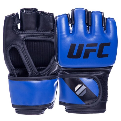 Рукавички гібридні для єдиноборств ММА UFC Contender UHK-69142 L/XL Синій (37512099) фото №6