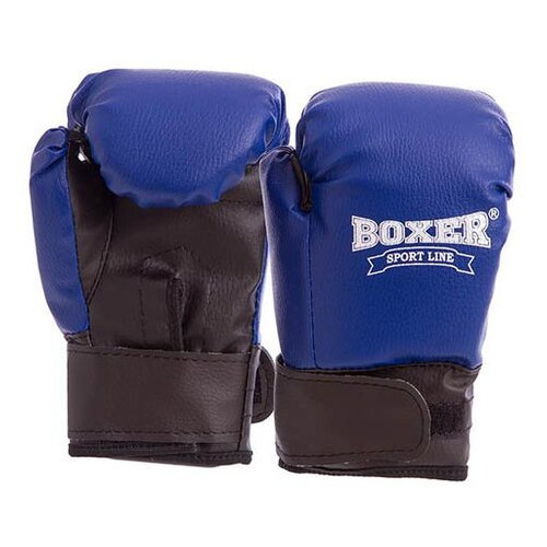 Боксерські рукавички дитячі Boxer 2026 4oz Синій (37429499) фото №1