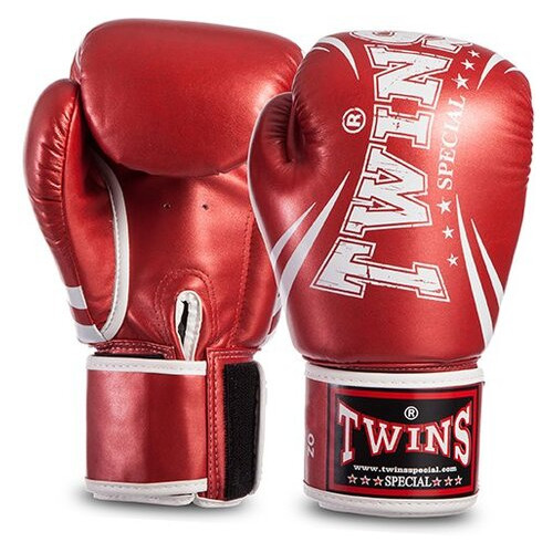Боксерські рукавички Twins FBGVSD3-TW6 12oz Червоний металік (37426071) фото №1