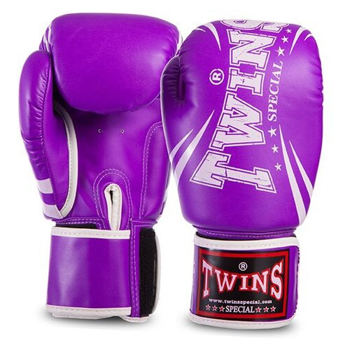 Боксерські рукавички Twins FBGVSD3-TW6 12oz Фіолетовий (37426071) фото №1