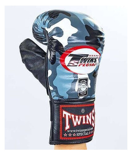 Снарядні рукавички Twins FTBGL-1F XL Серый Камуфляж (37426011) фото №2