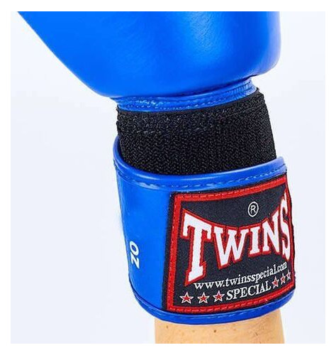 Боксерські рукавички Twins FBGV-25 16oz Синій (37426025) фото №4