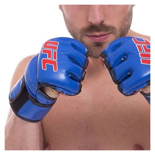 Рукавички для змішаних єдиноборств FDSO MMA BO-0397 L Синій (37508012) фото №2