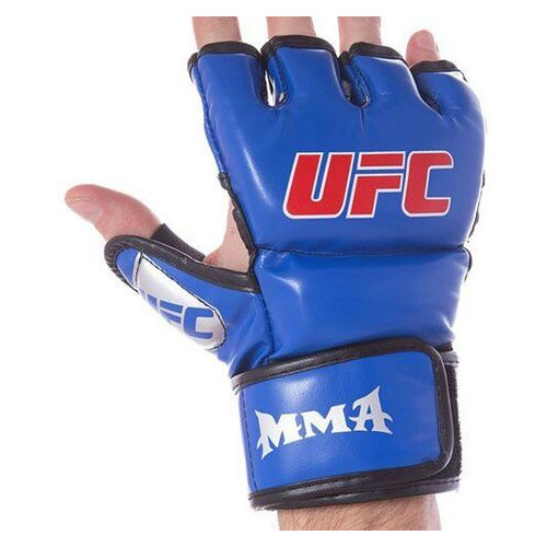 Рукавички для змішаних єдиноборств FDSO MMA BO-0397 S Синій (37508012) фото №5