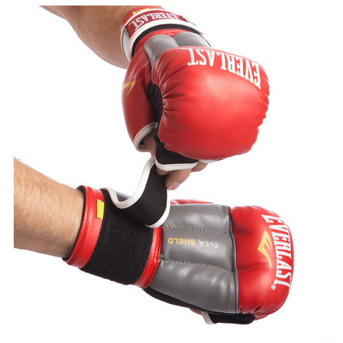 Рукавички для змішаних єдиноборств MMA FDSO ELS LD-P0000663 10oz Червоно-сірий (37508133) фото №1