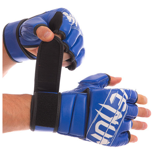 Рукавички для змішаних єдиноборств MMA FDSO VNM VN-0014 XL Синій (37508136) фото №1