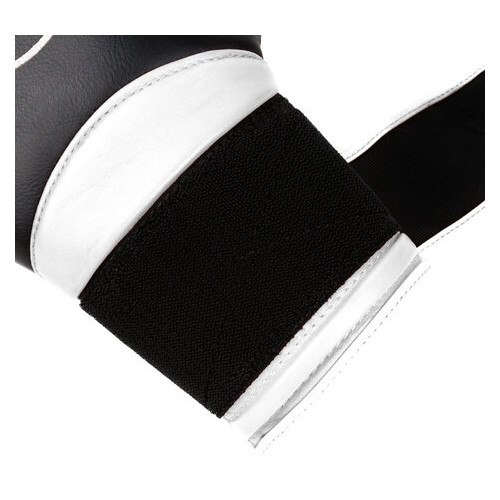 Боксерські рукавички Dozen Dual Impact Training Boxing Gloves Black/White 12 Oz фото №8