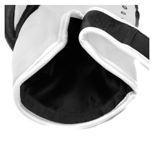 Боксерські рукавички Dozen Dual Impact Training Boxing Gloves Black/White 12 Oz фото №6