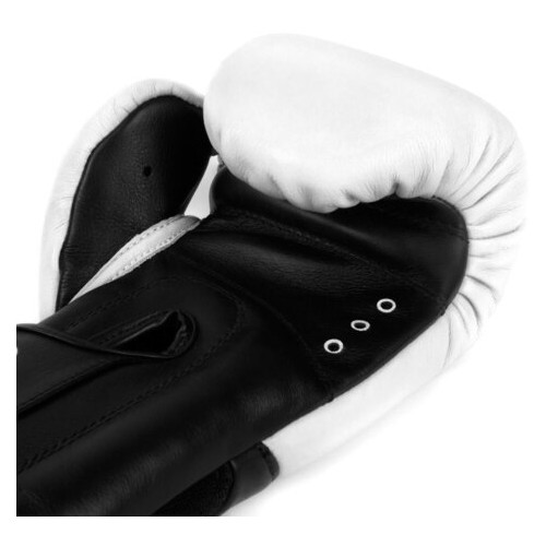 Боксерські рукавички Dozen Dual Impact Training Boxing Gloves White/Black 12 Oz фото №5