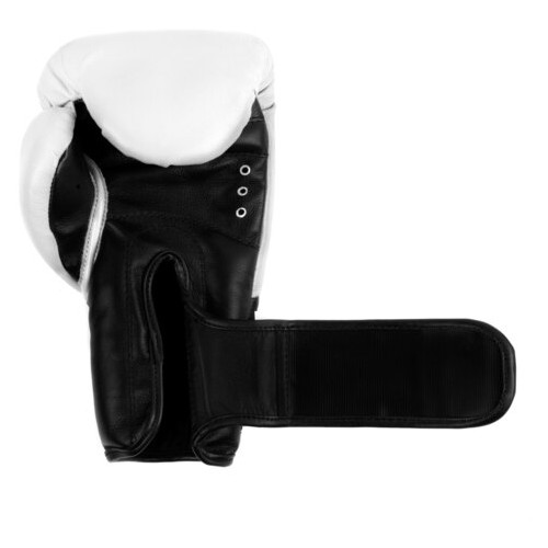 Боксерські рукавички Dozen Dual Impact Training Boxing Gloves White/Black 12 Oz фото №4