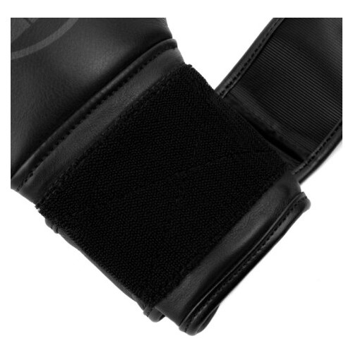 Боксерські рукавички Dozen Monochrome Training Boxing Gloves Black/Black 12 Oz фото №8