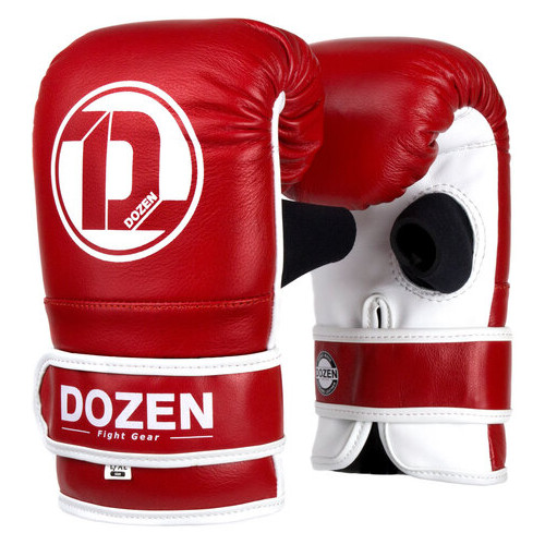 Снарядні рукавички Dozen Soft Pro Bag Gloves Red S/M фото №1