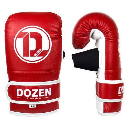 Снарядні рукавички Dozen Soft Pro Bag Gloves Red S/M фото №2