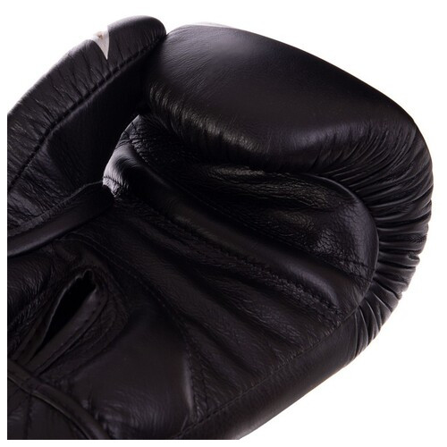 Рукавички боксерські шкіряні Top King Boxing Empower TKBGEM-01 10oz Чорно-золотий (37551038) фото №4