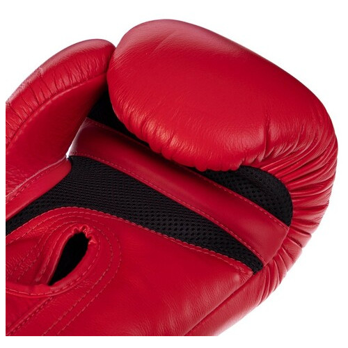 Рукавички боксерські шкіряні Top King Boxing Super AIR TKBGSA 12oz Червоний (37551041) фото №4