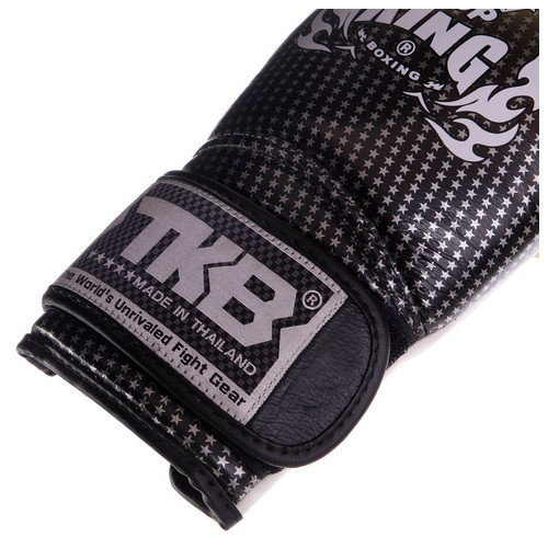 Рукавички боксерські шкіряні Top King Boxing Super Star TKBGSS-01 8oz Чорно-золотий (37551042) фото №3