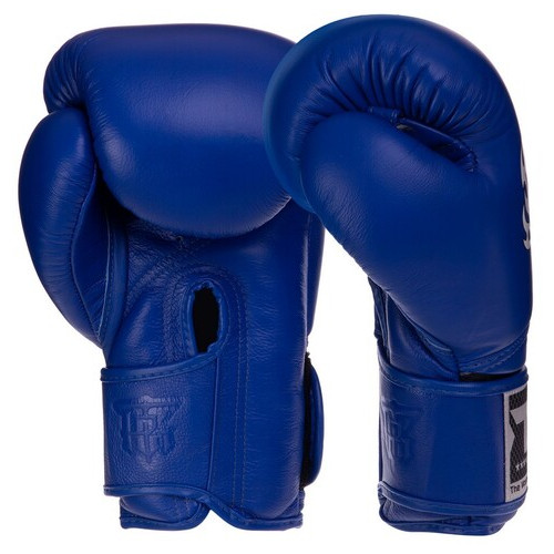 Рукавички боксерські шкіряні Top King Boxing Super TKBGSV 18oz Синій (37551043) фото №2