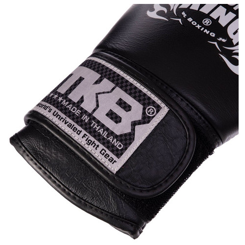 Рукавички боксерські шкіряні Top King Boxing Ultimate Air TKBGAV 14oz Чорний (37551033) фото №3