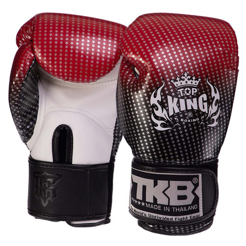 Рукавички боксерські шкіряні дитячі Top King Boxing Super Star TKBGKC-01 M Червоний (37551035) фото №1