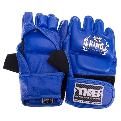 Рукавички для змішаних єдиноборств MMA Top King Boxing Ultimate TKGGU XL Синій (37551057) фото №6