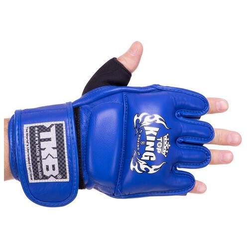 Рукавички для змішаних єдиноборств MMA Top King Boxing Ultimate TKGGU XL Синій (37551057) фото №2