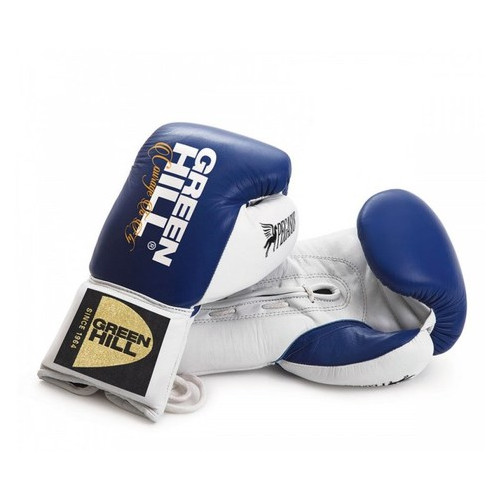 Боксерські рукавички Green Hill Pegasus AIBA PRO BOXING 10 унций Синій фото №1