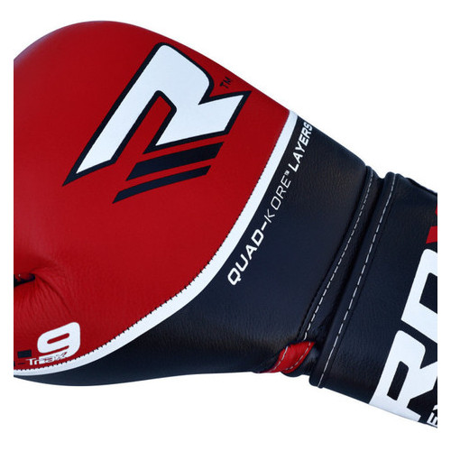 Боксерські рукавички RDX Quad Kore Red 14 oz фото №3